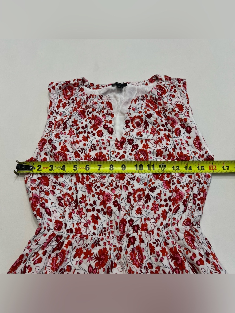 Ann Taylor Factory Boho A Line Dress Sz XS Floral Paisley Sleeveless Summer - Picture 6 of 8
